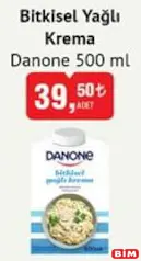 DANONE BİTKİSEL YAĞLI KREMA 500 ML fiyat ve kampanya bilgisi